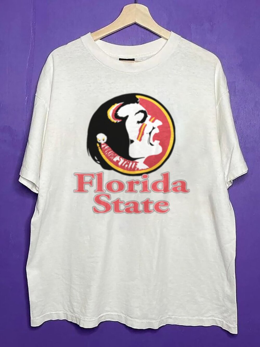 Vintage Florida State University Shirt, Florida State Seminoles Football Shirt